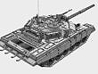 Russian main battle tank T-90