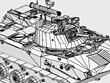 Russian BMD-2 airborne combat vehicle
