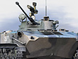Russian BMD-2 airborne combat vehicle