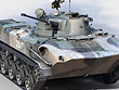 Russian BMD-2 airborne combat vehicle