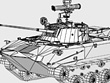 Russian BMD-2 airborne combat vehicle