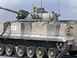 Russian BMP-3 infantry combat vehicle