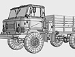 Russian army truck GAZ-66