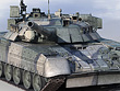 Russian main battle tank T-80U