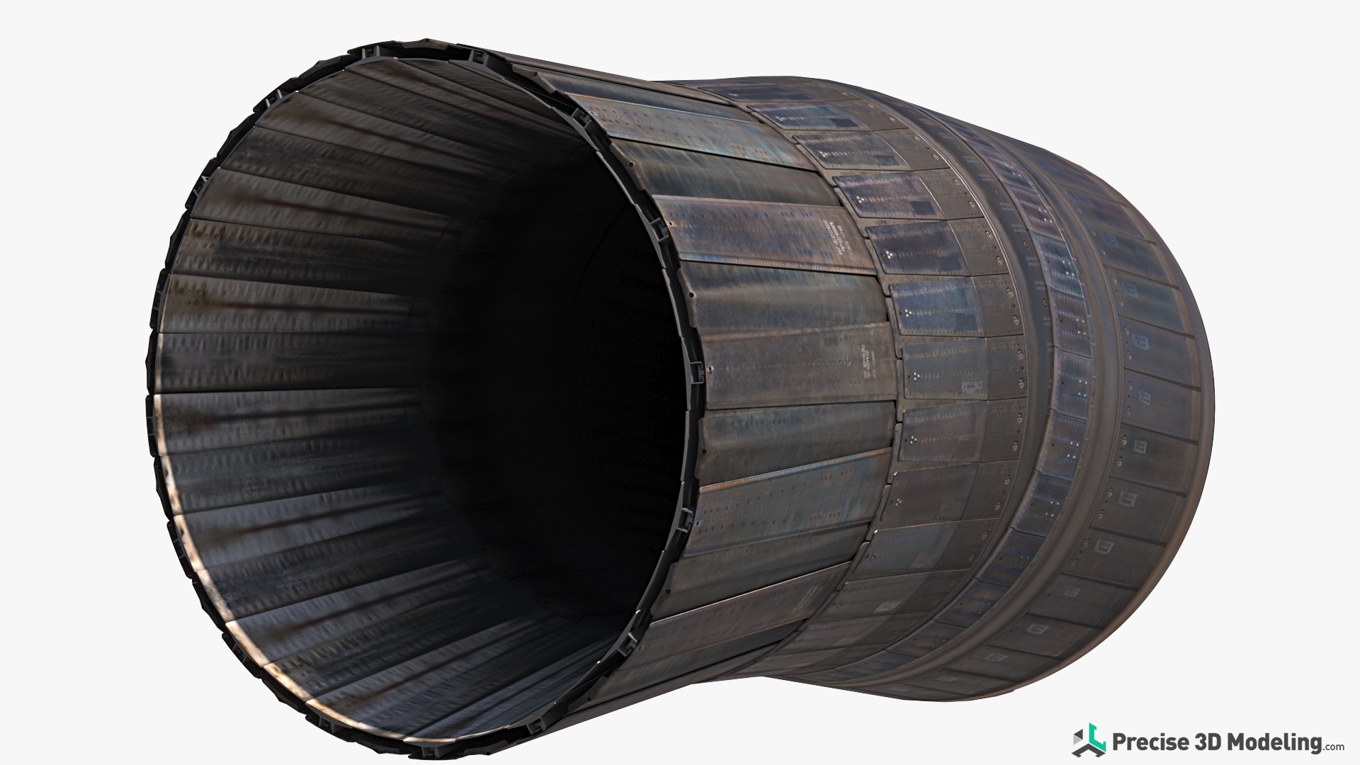 Jet Engine Saturn AL-41F1S  - Izdeliye 117 (Изделие 117) 3D model render, gallery image 1 of 13