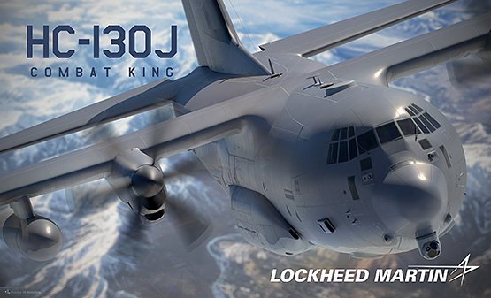 LOCKHEED MARTIN CH-130J Combat King Poster artwork 3D model by Precise 3D Modeling