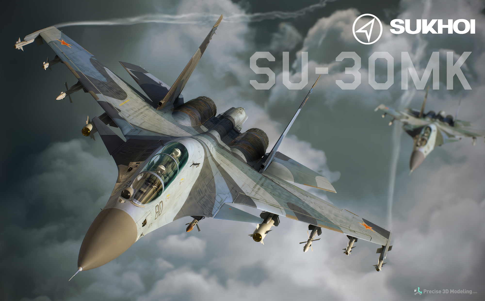 Sukhoi Su-30 / Flanker-C/G/H poster artwork